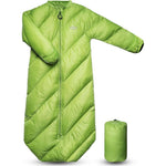 Kids Sleeping Bag with Sleeves – Lightweight Waterproof Toddler Sleeping Bag, Ultra-Soft Down-Like Filling, Portable & Machine Washable, for Camping, Hiking, Sleepovers (Ages 2–4, Up to 46")