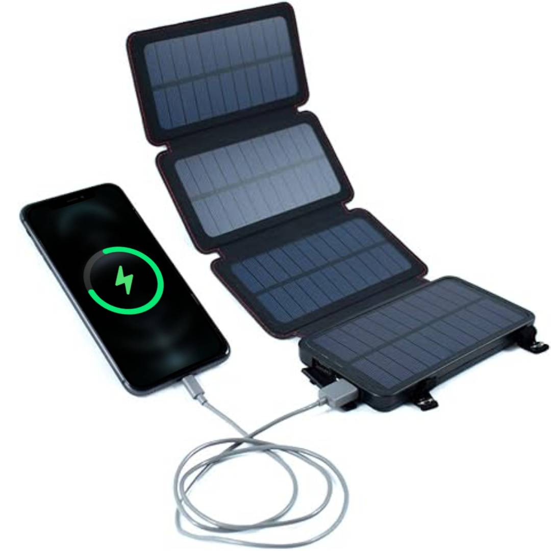 Combo 2 MAX4 Solar - Powered Portable Power Bank